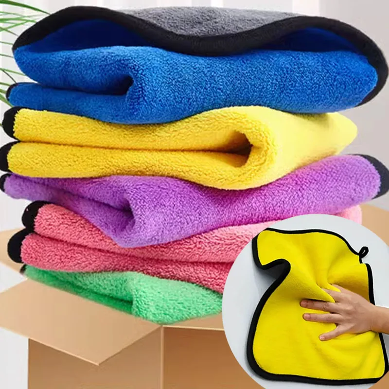 Microfiber Towel Detailing - Toallas de limpieza de microfibra gruesas