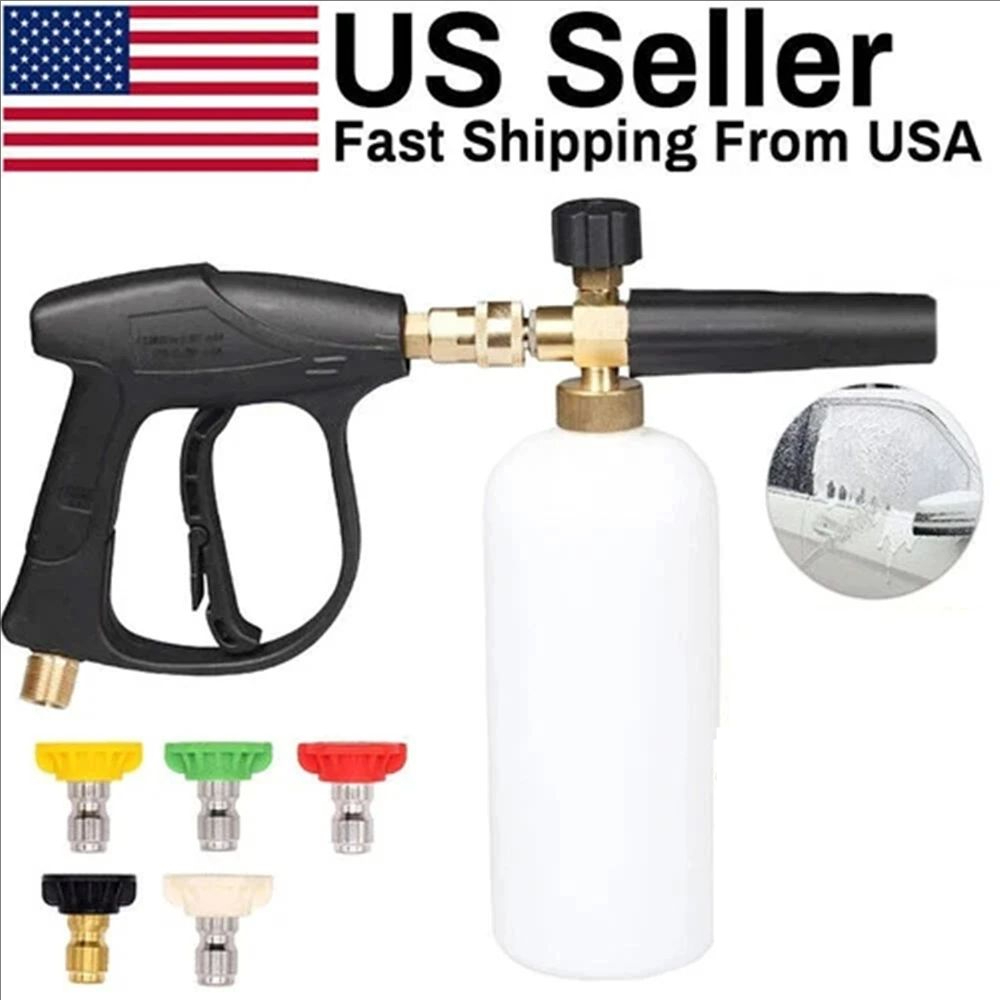 Foam Cannon Car Wash - Pistola de lavado a presión +
